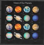 USA 2016 Blok View Planets Scott #5069/76 postfris zie scan, Ophalen of Verzenden, Postfris, Noord-Amerika