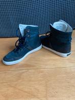 Navy kleurige hogere damessneakers, Neill, Sneakers of Gympen, Gedragen, Verzenden