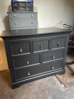 Zwarte Commode / Ladekast, Ophalen, Gebruikt, 50 tot 70 cm, 75 tot 100 cm