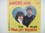 RON EN BERTINA # AMOURE MIO / WIJ ZIJN ALLEN GELIJK, Ophalen of Verzenden, Zo goed als nieuw, Overige formaten, Levenslied of Smartlap