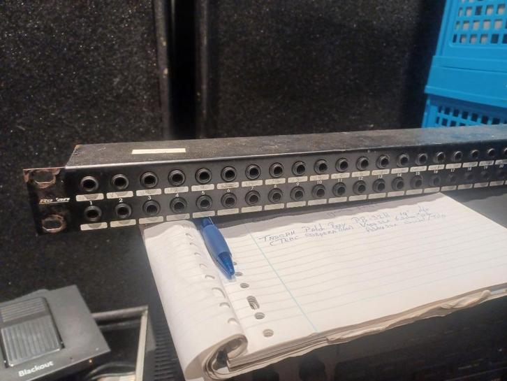 Patch bay 48 way, Muziek en Instrumenten, Effecten, Gebruikt, Overige typen, Ophalen of Verzenden