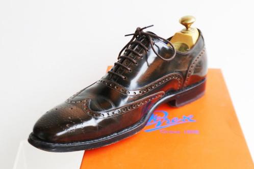 Mooie Greve patent wingtip brogues in maat 7.5 G = maat 41.5, Kleding | Heren, Schoenen, Zo goed als nieuw, Veterschoenen, Overige kleuren