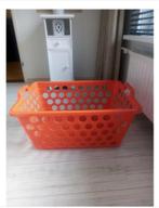 retro oranje stevige wasmand 70 x 50 x 35 cm/2 handgrepen, Ophalen, Zo goed als nieuw, Oranje, Overige typen