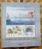 Gouden Tip -  voor de Aquarellist - Tomanovics  + CD, Verzenden, Zo goed als nieuw, Tekenen en Schilderen