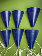 Ikea Klyka blauwe wandlamp 26 cm 21 cm 10,5 cm, Ophalen of Verzenden, Gebruikt, Metaal, Ikea Klyka