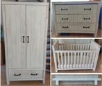 Bopita babykamer houten meubelset, ledikant, commode en kast, Ophalen, Gebruikt, Jongetje of Meisje