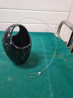 hangbloempot zwart gemaileerd, Tuin en Terras, Bloempotten, Ophalen of Verzenden, 'T Olde Gre-j, Info@toldegrej.nl, Endepoelstraat 20f Didam