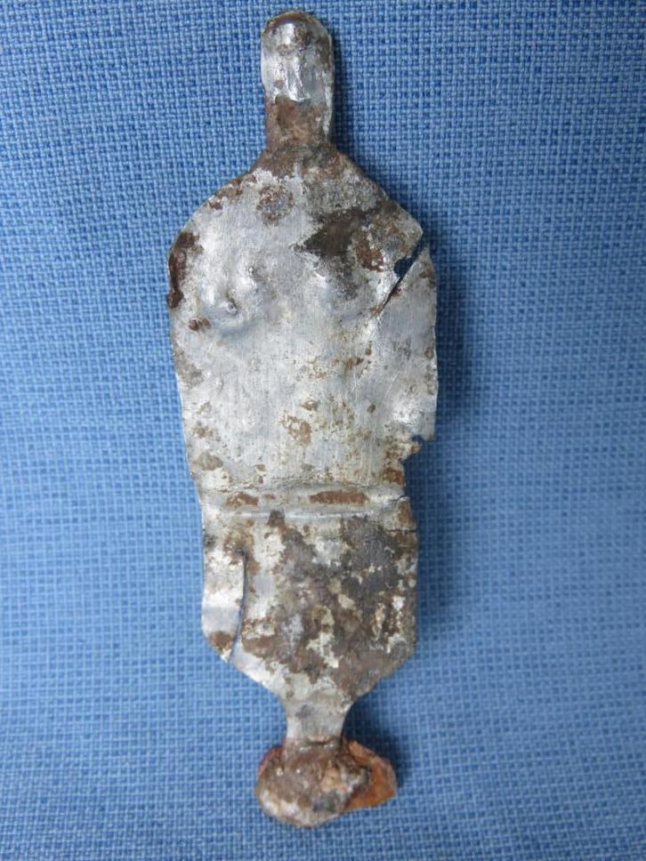 IJzertijd . idool beeldje in zilver . ca. 2500 jaar oud, Antiek en Kunst, Antiek | Goud en Zilver, Zilver, Ophalen of Verzenden