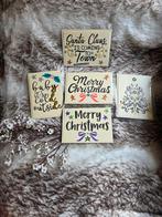 Kerstkaarten setje 5 stuks. per stuk verpakt incl envelop, Verzenden, Nieuw