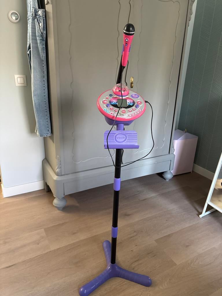 Vtech Microfoon met standaard, Ophalen, Gebruikt, Zangmicrofoon, Draadloos