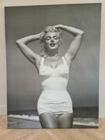 Marilyn Monroe Muur Foto/Poster / Canvasdoek - 90 * 118 cm., Ophalen, Gebruikt, Oorspronkelijke maker, 75 tot 100 cm