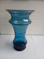 Royal Leerdam, Jan van der Vaart, blauwe vaas, Ophalen of Verzenden