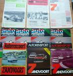 Programma's Zandvoort jaren '70 – 10 stuks, Gebruikt, Ophalen of Verzenden, Formule 1