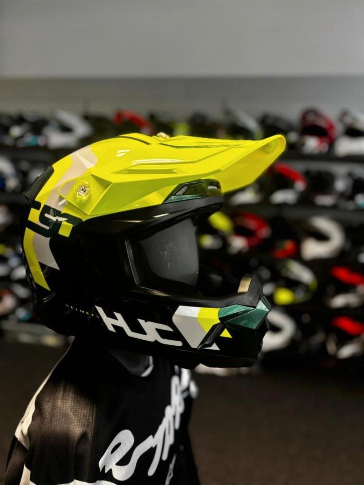 HJC cross helmen, Motoren, Kleding | Motorhelmen, Dames, Heren, Offroadhelm, HJC, Nieuw met kaartje, Ophalen of Verzenden