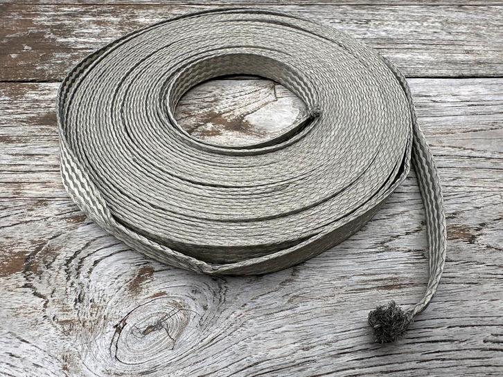 Koper gevlochten draad - 14,5 meter, Doe-het-zelf en Verbouw, Isolatie en Afdichting, Gebruikt, Overige materialen, Minder dan 4 cm