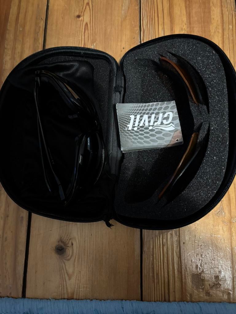 Crivit fietsbril met verschillende glazen, Ophalen of Verzenden, Zo goed als nieuw, Overige typen