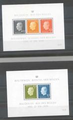 België 1976 Blokken Koning Boudewijn **, Koninklijk huis, Orginele gom, Ophalen of Verzenden, Postfris