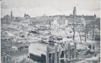 618A Rotterdam, 2eWO, bombardement vanaf Grote Markt, Verzamelen, Ansichtkaarten | Nederland, Ophalen of Verzenden, 1940 tot 1960