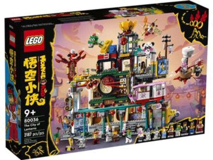 80036 LEGO Monkie Kid Season 3 The City of Lanterns, Kinderen en Baby's, Speelgoed | Duplo en Lego, Nieuw, Lego, Complete set
