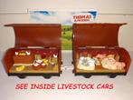 Trackmaster Thomas de Trein, See Inside Livestock Cars Paar, Ophalen of Verzenden, Gebruikt
