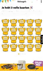 Jumbo digitale bakzegels bakkaartjes veel nummers nick toet, Verzamelen, Supermarktacties, Jumbo, Ophalen of Verzenden