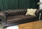 Stijlvolle Chesterfield style bankstel, Huis en Inrichting, Ophalen, Gebruikt, Rechte bank, 200 tot 250 cm