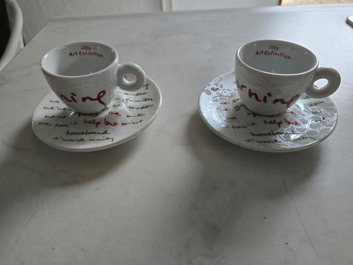 Illy Espresso Kopjes - Art Collection, Huis en Inrichting, Keuken | Servies, Kop(pen) en/of Schotel(s), Overige stijlen, Ophalen of Verzenden