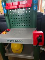 Kinderwerkbank met gereedschap en boormachine, Ophalen of Verzenden, Gebruikt, Jongen of Meisje