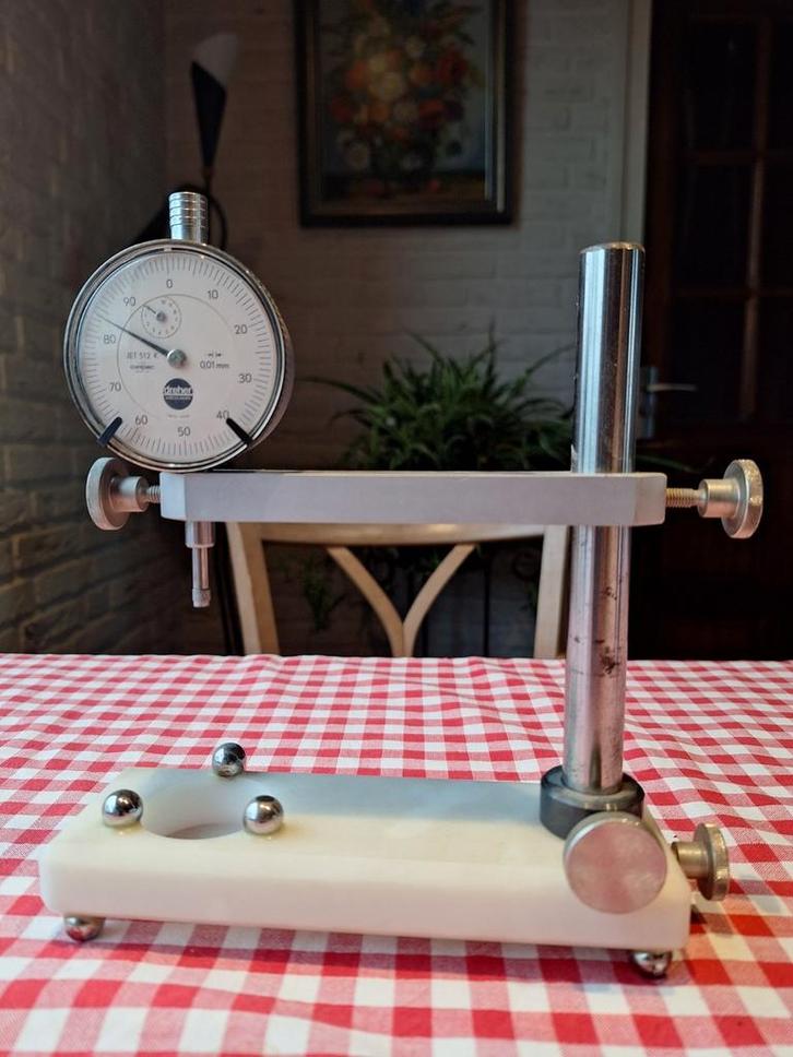 Meetklok met standaard, Antiek en Kunst, Antiek | Gereedschap en Instrumenten, Ophalen of Verzenden