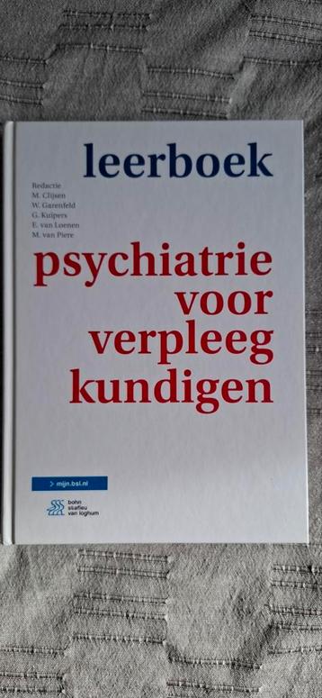 Leerboek psychiatrie voor verpleegkundigen beschikbaar voor biedingen