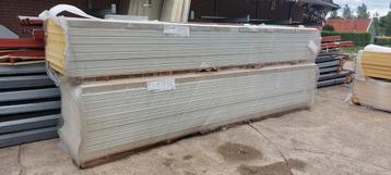 Wandpanelen 90mm wit/wit  beschikbaar voor biedingen