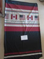 dekbedovertrek  Lits-jumeaux 2 x 1 pers  met VLAGGEN U.S.A, Overige kleuren, Dekbedovertrek, Zo goed als nieuw, Overige maten