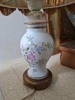 Vintage Limoges tafellampje gemerkt hand beschilderd, Huis en Inrichting, Lampen | Tafellampen, Heikant 21 Kaatsheuvel, Belle Vieille Brocante