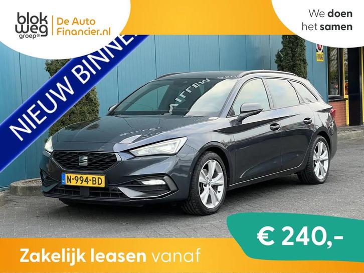 Seat Leon Sportstourer 1.5 TSI FR 150PK Busines € 17.450,0, Auto's, Seat, Bedrijf, Te koop, Leon, ABS, Achteruitrijcamera, Adaptive Cruise Control