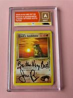 Brock’s Sandshrew gesigneerd door Jason Paige, Hobby en Vrije tijd, Verzamelkaartspellen | Pokémon, Ophalen of Verzenden, Nieuw