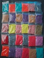 Partij 2 en 3 mm glaskralen rocailles kralen 600 gram pakket, Ophalen of Verzenden, Nieuw, Kraal