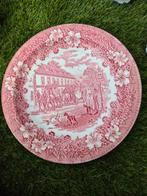 2 st. Vintage Royal Tudor Staffordshire Bord Roze Decoratie, Ophalen