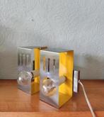 Vintage Dutch design Space Age lamp, Tweedehands, Tweedehands, Ophalen of Verzenden, Metaal