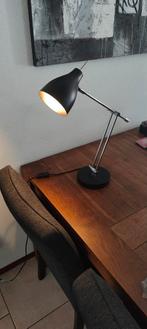 Zwarte Bureaulamp - Verstelbare Arm, Ophalen, Zo goed als nieuw, Modern, Minder dan 50 cm
