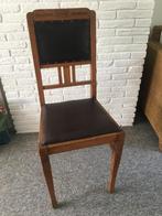 antieke stoel, Huis en Inrichting, Stoelen, Ophalen, Gebruikt, Bruin, Eén