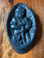 Mijnwerker Plaquette Steen Kool, Antiek en Kunst, Ophalen of Verzenden