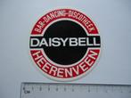 sticker oud Heerenveen DAISYBELL bar dancing discotheek cafe, Verzenden, Zo goed als nieuw, Bedrijf of Vereniging
