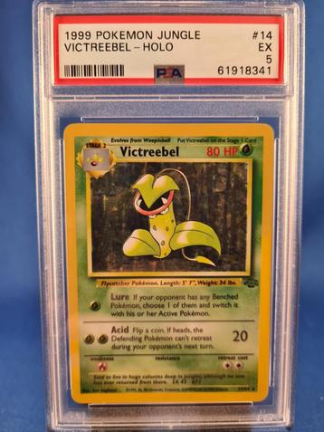Victreebel 14/64 - Jungle (PSA 5) beschikbaar voor biedingen
