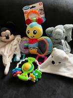 Baby Knuffels & Speelgoed Set, Ophalen, Zo goed als nieuw, Rammelaar, Met geluid