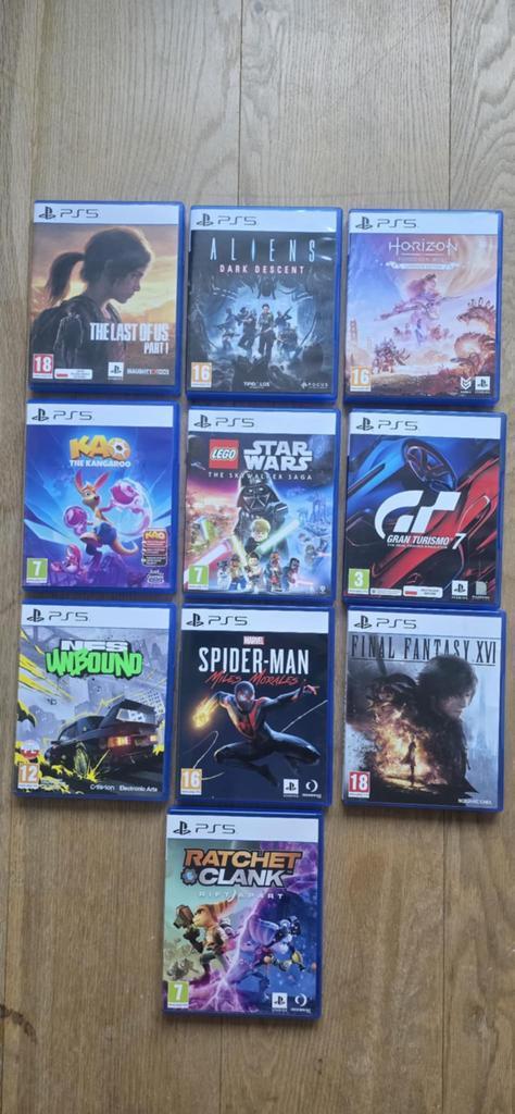 26 PlayStation 5 spellen, Spelcomputers en Games, Games | Sony PlayStation 5, Zo goed als nieuw, Ophalen of Verzenden