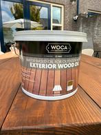 Woca Exterior Wood Oil - Hazelnut (beits / olie), Minder dan 5 liter, Ophalen of Verzenden, Zo goed als nieuw, Beits