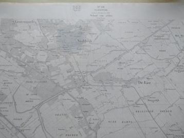 479 Naaldwijk Oostbuurt Het Woud De Lier Plattegrond 1912 beschikbaar voor biedingen