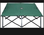 Veldbed 2 persoon, Ophalen, Zo goed als nieuw, Inklapbaar