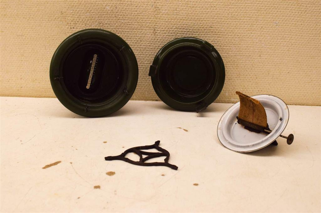 Emaille original Haller petroleumstel 49586, Antiek en Kunst, Antiek | Emaille, Ophalen of Verzenden