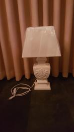 2x Tafellamp/Nachtlamp met ornament Cottage/landelijke stijl, Huis en Inrichting, Lampen | Lampenkappen, Overige vormen, Nieuw